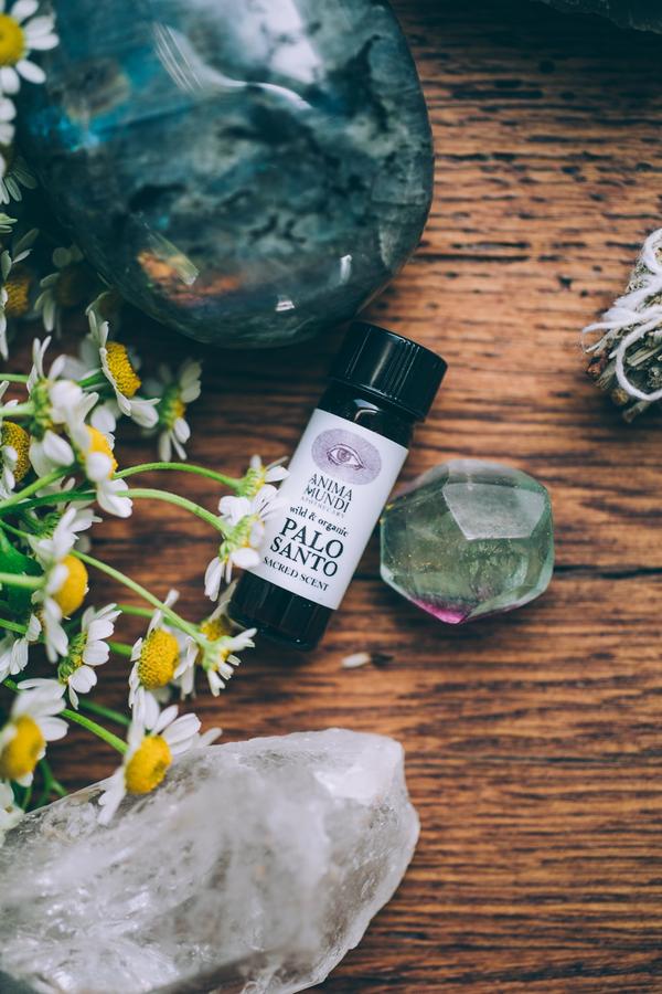 PALO SANTO Oil PERFUME - Wildcrafted Botanical Perfume