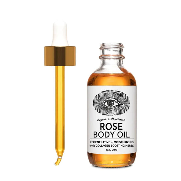 ROSE BODY OIL | Collagen Boosting + Moisturizing